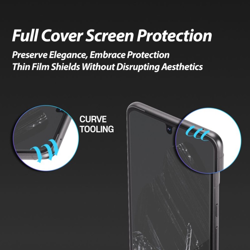 Whitestone Dome UV Gen защитно фолио за екран за Google Pixel 8 Pro (2 броя) – прозрачно - 8809365409037