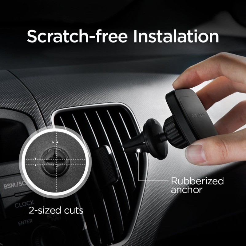 SPIGEN H12 VENT MAGNETIC CAR MOUNT HOLDER - SPIGEN H12 VENT MAGNETIC CAR MOUNT HOLDER - 8809466643101-000CD20115