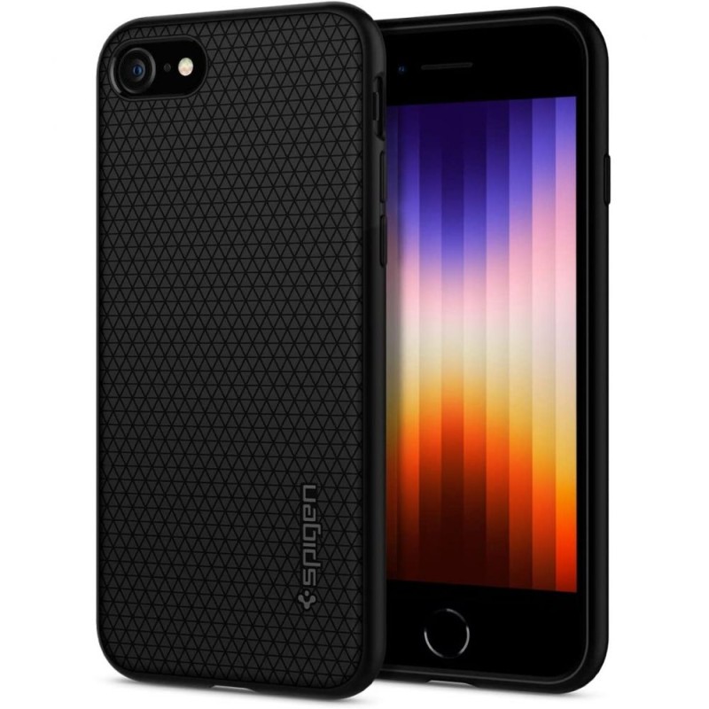 SPIGEN LIQUID AIR iPhone 7 / 8 / SE 2020 / 2022 BLACK - 8809466646270-042CS20511