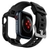 SPIGEN RUGGED ARMOR ”PRO” Apple Watch 6 / 7 / 8 / 9 / SE 1 / 2 / 3 (44 / 45 MM) BLACK - 8809613768060-062CS25324