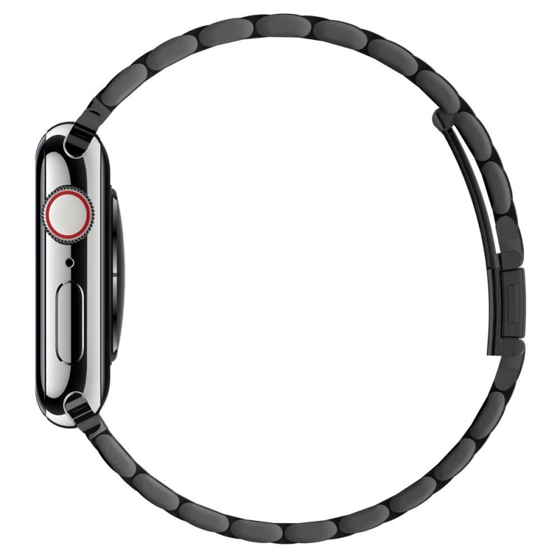 SPIGEN MODERN FIT BAND за Apple Watch 8 / 9 / 10 / 11 / SE / ULTRA (44 / 45 / 46 / 49 мм) BLACK - SPIGEN MODERN FIT BAND за Apple Watch 8 / 9 / 10 / 11 / SE / ULTRA (44 / 45 / 46 / 49 мм) BLACK - 8809613768824-062MP25403