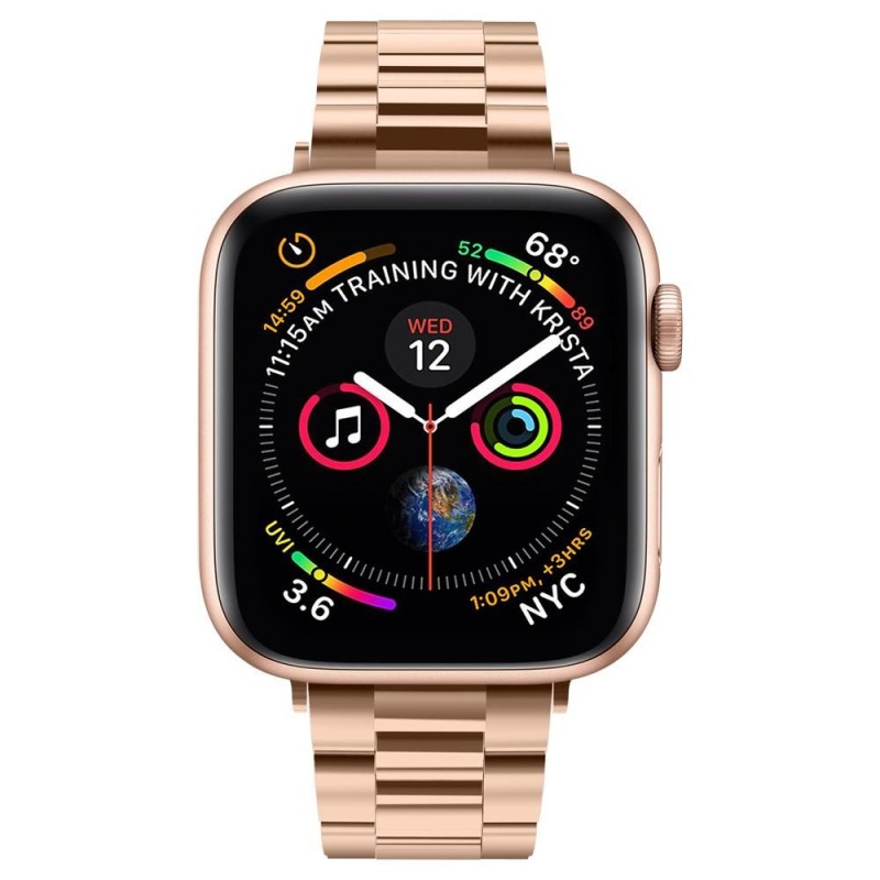 SPIGEN MODERN FIT BAND ЗА APPLE WATCH 8 / 9 / 10 / 11 / SE (40 / 41 / 42 ММ) ROSE GOLD - SPIGEN MODERN FIT BAND ЗА APPLE WATCH 8 / 9 / 10 / 11 / SE (40 / 41 / 42 ММ) ROSE GOLD - 8809640253560-061MP25944
