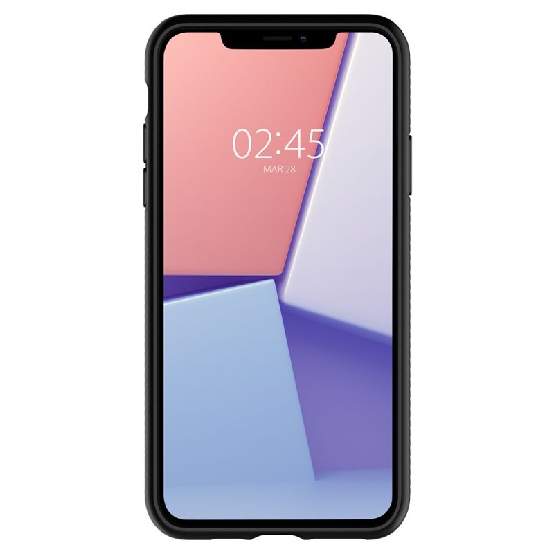 SPIGEN LIQUID AIR IPHONE 11 MATTE BLACK - SPIGEN LIQUID AIR IPHONE 11 MATTE BLACK - 8809671010293-076CS27184