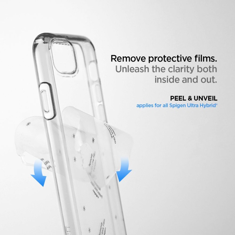 SPIGEN ULTRA HYBRID IPHONE 11 CRYSTAL CLEAR - SPIGEN ULTRA HYBRID IPHONE 11 CRYSTAL CLEAR - 8809671010309-076CS27185