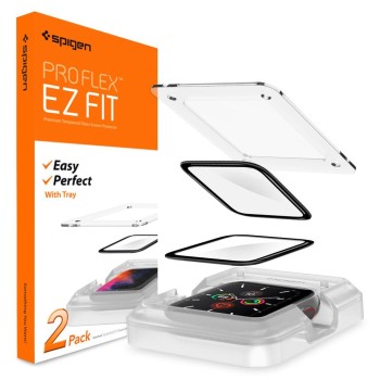 HYBRIDOWE STAKLO SPIGEN PROFLEx „EZ FIT” ZA APPLE WATCH 4 / 5 / 6 / SE 1 / 2 / 3 (44 мм)