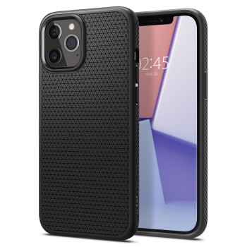 SPIGEN LIQUID AIR за iPhone 12 / 12 PRO MATTE BLACK