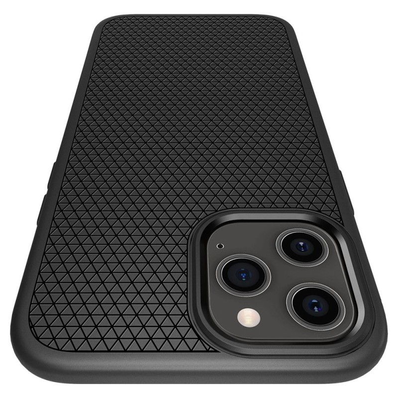 SPIGEN LIQUID AIR за iPhone 12 / 12 PRO MATTE BLACK - 8809710756496-ACS01701