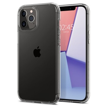 SPIGEN ULTRA HYBRID IPHONE 12 / 12 PRO CRYSTAL CLEAR SPIGEN ULTRA HYBRID IPHONE 12 / 12 PRO CRYSTAL CLEAR