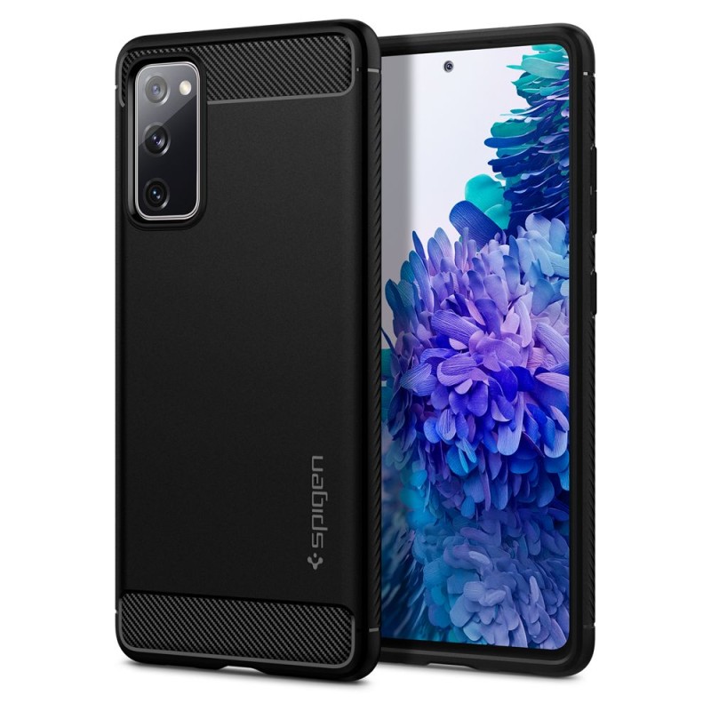 SPIGEN RUGGED ARMOR GALAXY S20 FE MATTE BLACK - 8809710757530-ACS01847