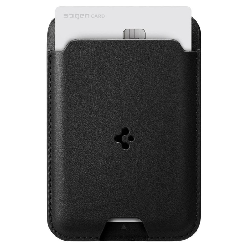 Spigen Valentinus MagSafe универсална магнитна поставка за карти Black - 8809756641510-AMP02284