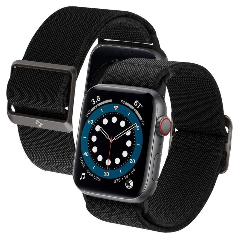 SPIGEN FIT LITE Apple Watch 8 / 9 / 10 / 11 / 12 / SE (40 / 41 / 42 мм) Черен SPIGEN FIT LITE Apple Watch 8 / 9 / 10 / 11 / 12 / SE (40 / 41 / 42 мм) Черен