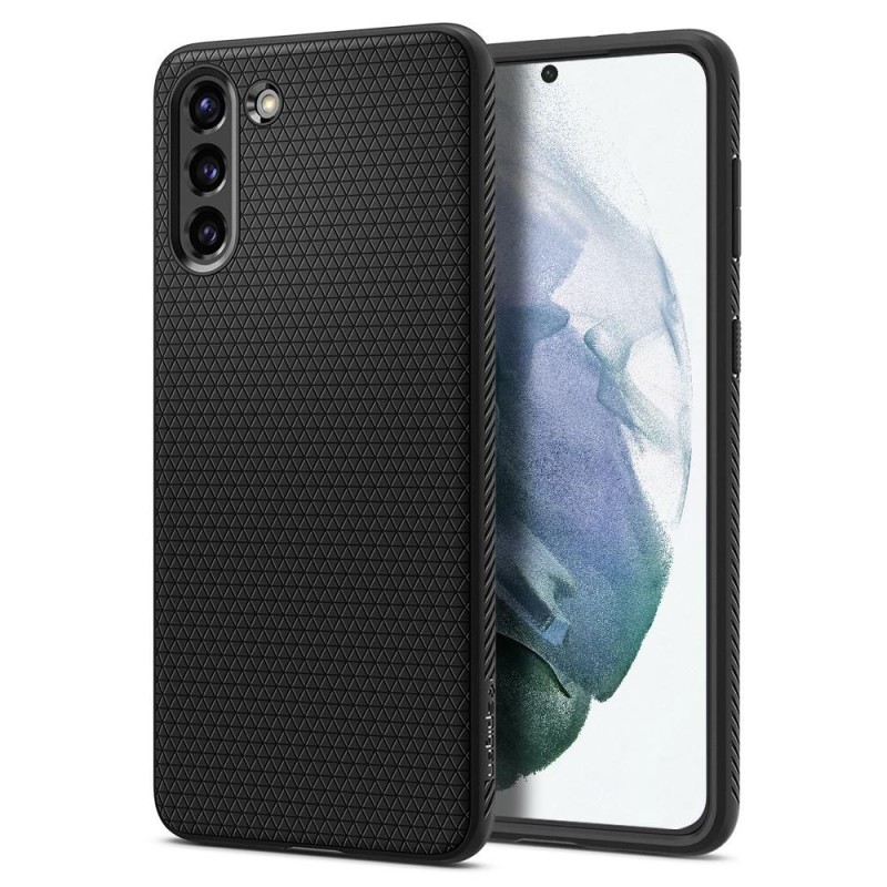 SPIGEN LIQUID AIR GALAXY S21 MATTE BLACK - SPIGEN LIQUID AIR GALAXY S21 MATTE BLACK - 8809756642609-ACS02422