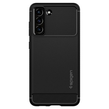 SPIGEN RUGGED ARMOR за Galaxy S21 FE, матово черно