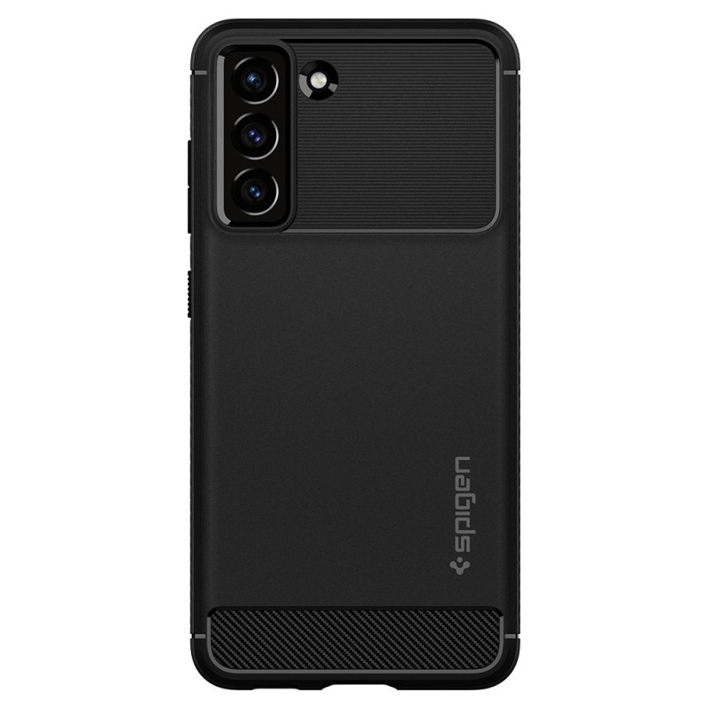SPIGEN RUGGED ARMOR за Galaxy S21 FE, матово черно - SPIGEN RUGGED ARMOR за Galaxy S21 FE, матово черно - 8809756648151-ACS03049
