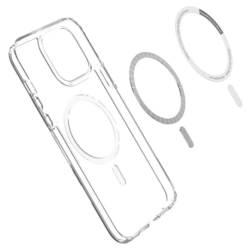 Spigen Ultra Hybrid Mag Magsafe кейс за iPhone 13 Pro (бял) - 8809811850154-ACS03267