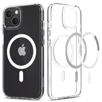Spigen Ultra Hybrid MagSafe кейс за iPhone 13 mini (бял) Spigen Ultra Hybrid MagSafe кейс за iPhone 13 mini (бял)