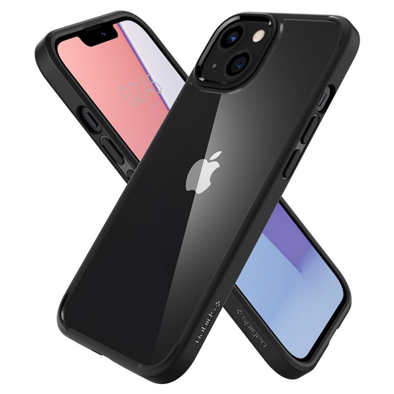 Spigen Ultra Hybrid за iPhone 13 Matte Black - Spigen Ultra Hybrid за iPhone 13 Matte Black - 8809811852219-ACS03523
