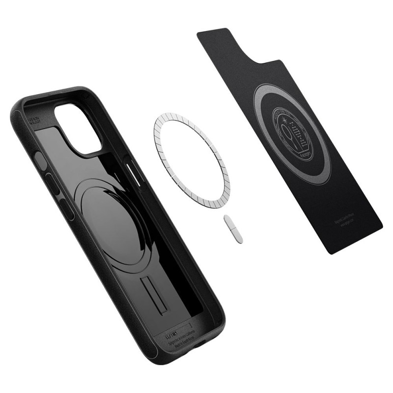 Spigen Mag Armor MagSafe за iPhone 13 матово черно - 8809811852448-ACS03546