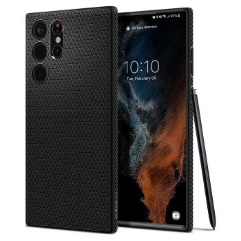 SPIGEN LIQUID AIR за Galaxy S22 Ultra – матово черно