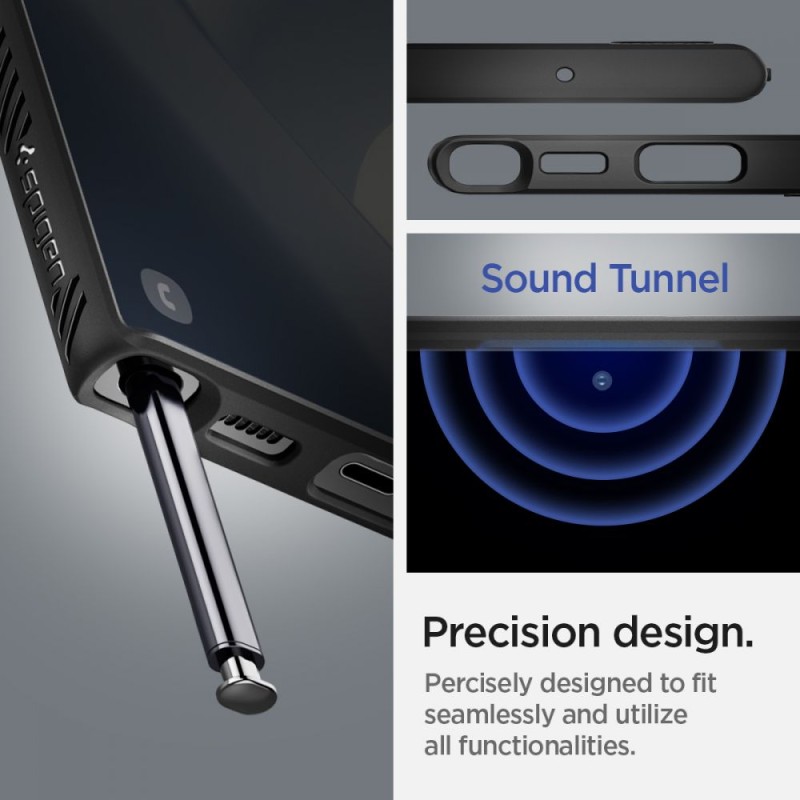 SPIGEN LIQUID AIR за Galaxy S22 Ultra – матово черно - SPIGEN LIQUID AIR за Galaxy S22 Ultra – матово черно - 8809811855500-ACS03915