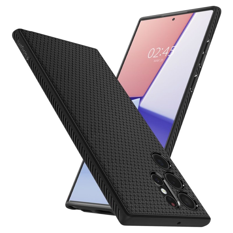 SPIGEN LIQUID AIR за Galaxy S22 Ultra – матово черно - SPIGEN LIQUID AIR за Galaxy S22 Ultra – матово черно - 8809811855500-ACS03915