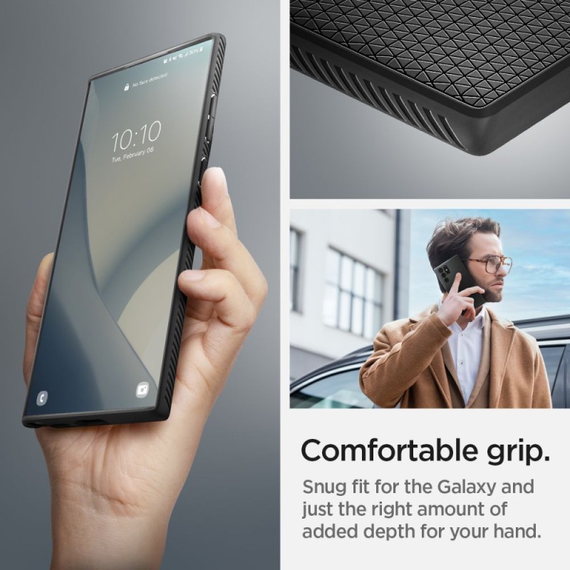 SPIGEN LIQUID AIR за Galaxy S22 Ultra – матово черно - SPIGEN LIQUID AIR за Galaxy S22 Ultra – матово черно - 8809811855500-ACS03915