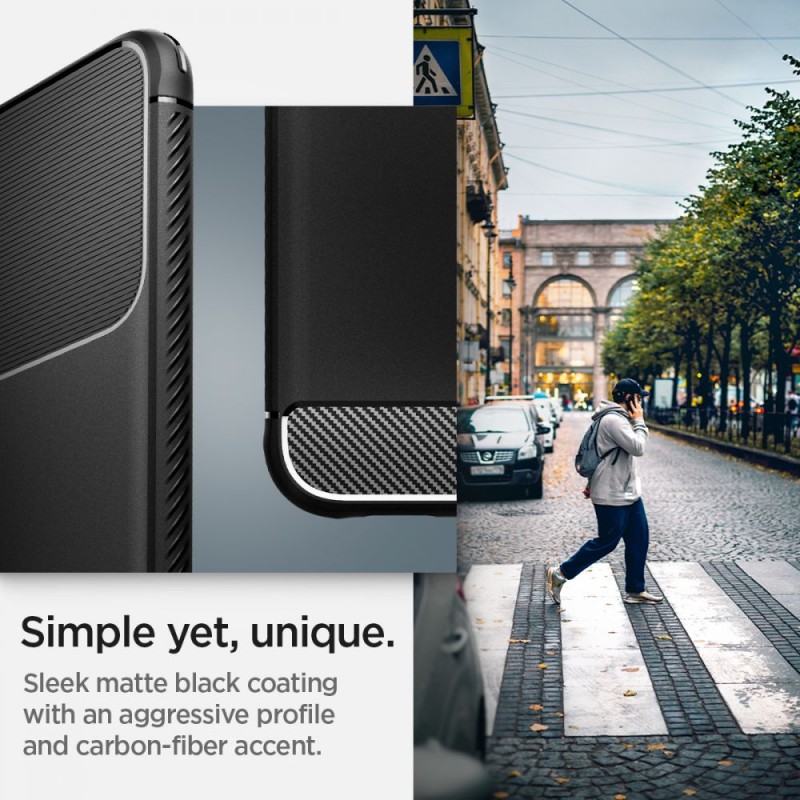 Spigen Rugged Armor за Galaxy S22 (Matte Black) - Spigen Rugged Armor за Galaxy S22 (Matte Black) - 8809811856033-ACS03986