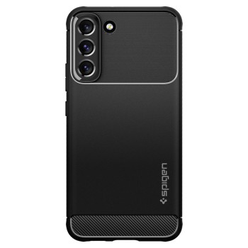 Spigen Rugged Armor за Galaxy S22 (Matte Black)