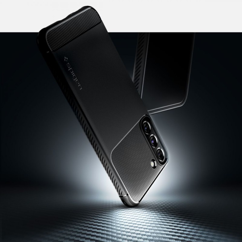Spigen Rugged Armor за Galaxy S22 (Matte Black) - Spigen Rugged Armor за Galaxy S22 (Matte Black) - 8809811856033-ACS03986