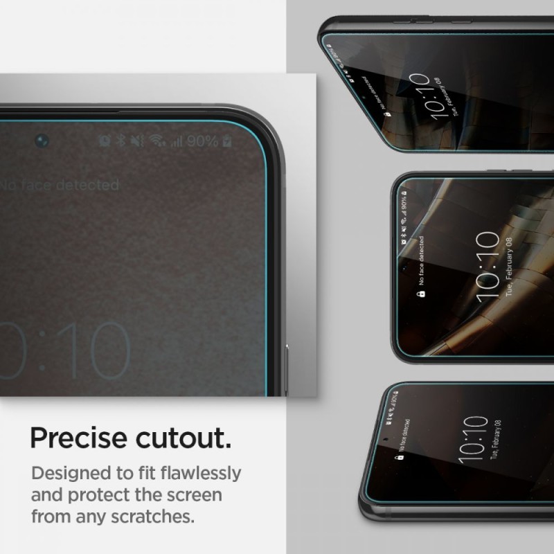 Spigen Glas.TR „EZ Fit” темперирано стъкло (2 броя) за Galaxy S22 - Spigen Glas.TR „EZ Fit” темперирано стъкло (2 броя) за Galaxy S22 - 8809811857399-AGL04151