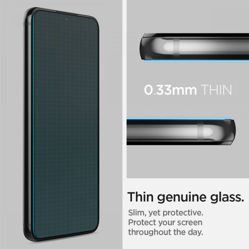 Spigen Glas.TR „EZ Fit” темперирано стъкло (2 броя) за Galaxy S22 - Spigen Glas.TR „EZ Fit” темперирано стъкло (2 броя) за Galaxy S22 - 8809811857399-AGL04151