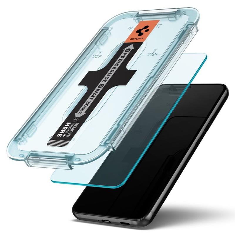 Spigen Glas.TR „EZ Fit” темперирано стъкло (2 броя) за Galaxy S22 - Spigen Glas.TR „EZ Fit” темперирано стъкло (2 броя) за Galaxy S22 - 8809811857399-AGL04151