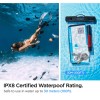SPIGEN A601 Универсален водоустойчив калъф CRYSTAL CLEAR - 8809811860795-AMP04526