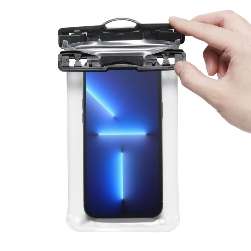 SPIGEN A601 Универсален водоустойчив калъф CRYSTAL CLEAR - 8809811860795-AMP04526