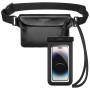 SPIGEN A621 Универсален водоустойчив калъф и чантичка за кръста BLACK