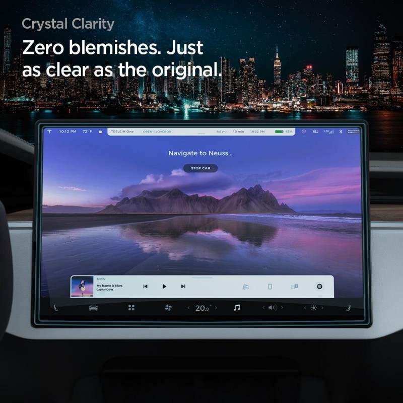Spigen Glas.TR „EZ Fit” закалено стъкло за Tesla Model X (2022-2026) / Tesla Model S (2021-2026) черно - Spigen Glas.TR „EZ Fit” закалено стъкло за Tesla Model X (2022-2026) / Tesla Model S (2021-2026) черно - 8809811862423-AGL04688