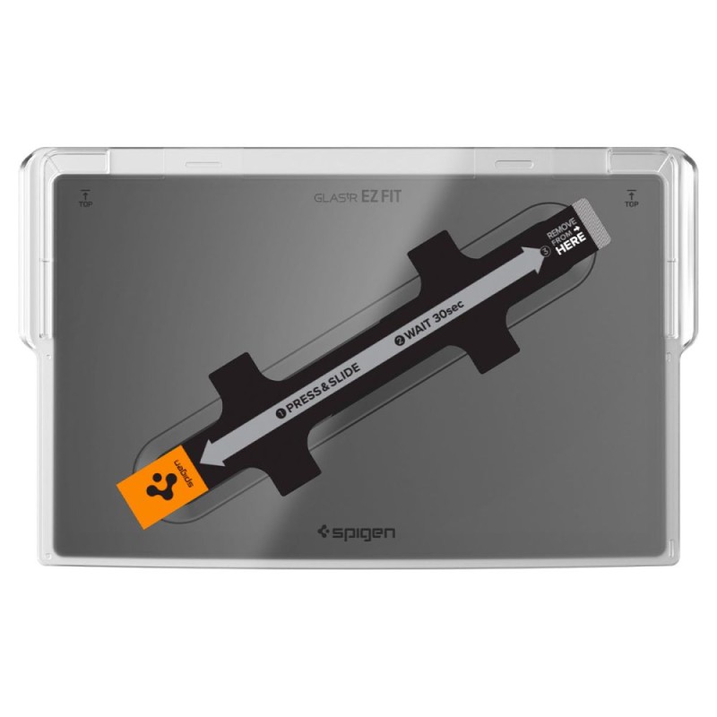Spigen Glas.TR „EZ Fit” закалено стъкло за Tesla Model X (2022-2026) / Tesla Model S (2021-2026) черно - Spigen Glas.TR „EZ Fit” закалено стъкло за Tesla Model X (2022-2026) / Tesla Model S (2021-2026) черно - 8809811862423-AGL04688