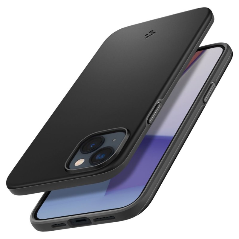 Spigen Thin Fit за iPhone 14 Plus / 15 Plus Black - 8809811863062-ACS04773