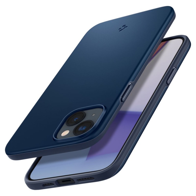 Spigen Thin Fit за iPhone 14 Plus / 15 Plus, тъмносиньо - Spigen Thin Fit за iPhone 14 Plus / 15 Plus, тъмносиньо - 8809811863086-ACS04775