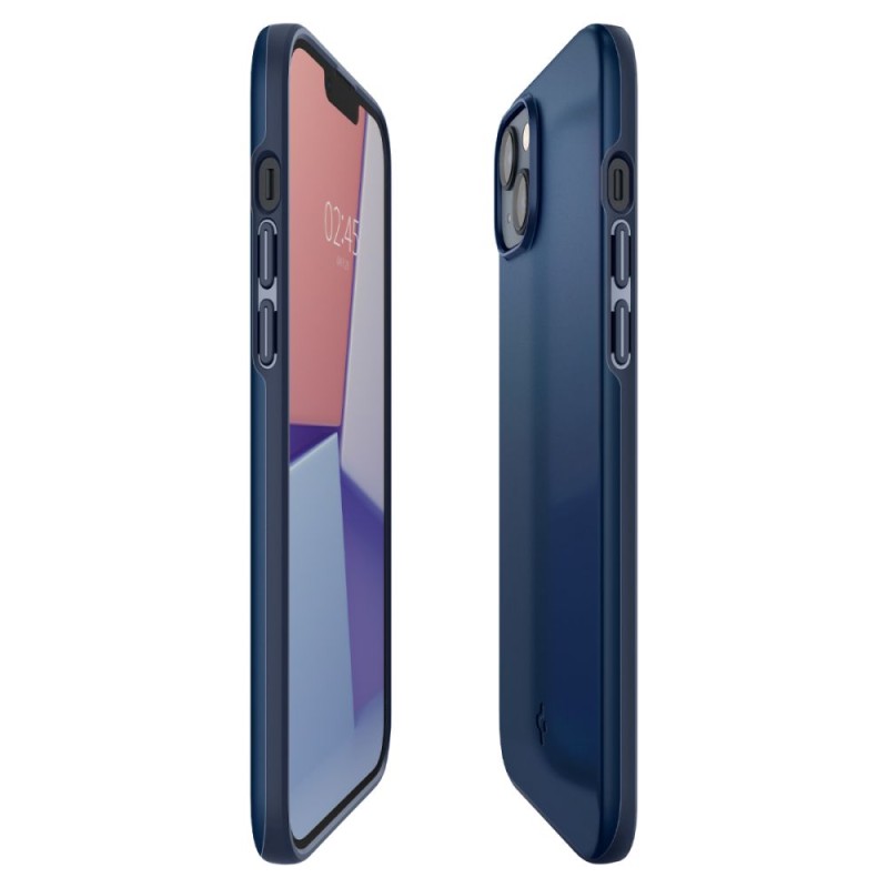 Spigen Thin Fit за iPhone 14 Plus / 15 Plus, тъмносиньо - Spigen Thin Fit за iPhone 14 Plus / 15 Plus, тъмносиньо - 8809811863086-ACS04775