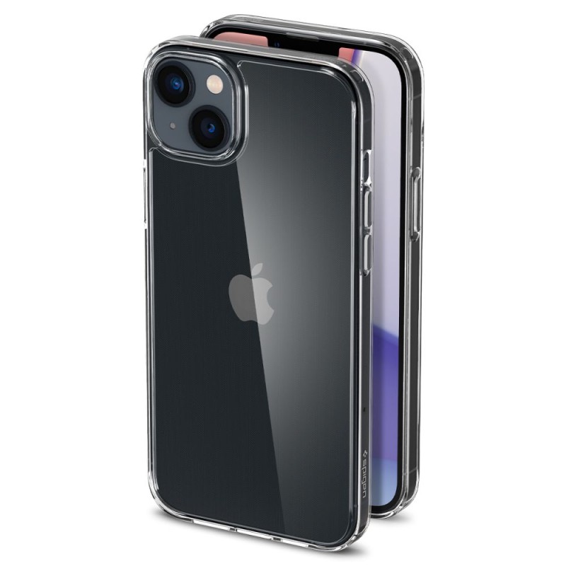 Spigen Airskin Hybrid за iPhone 14 Plus / 15 Plus – Crystal Clear - Spigen Airskin Hybrid за iPhone 14 Plus / 15 Plus – Crystal Clear - 8809811863994-ACS04886