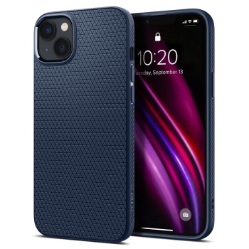 Spigen Liquid Air кейс за iPhone 14 Plus / 15 Plus (Navy Blue)