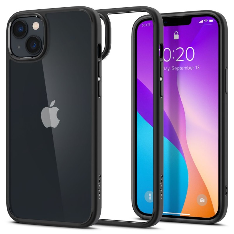 SPIGEN ULTRA HYBRID за iPhone 14 Plus / 15 Plus (матово черно) - SPIGEN ULTRA HYBRID за iPhone 14 Plus / 15 Plus (матово черно) - 8809811864083-ACS04895