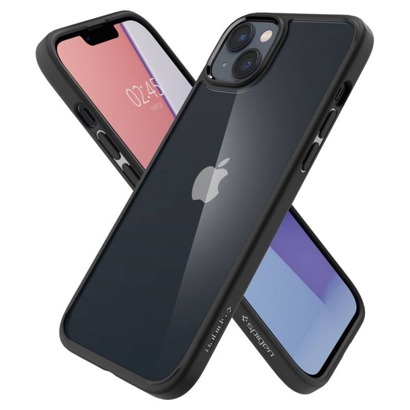 SPIGEN ULTRA HYBRID за iPhone 14 Plus / 15 Plus (матово черно) - SPIGEN ULTRA HYBRID за iPhone 14 Plus / 15 Plus (матово черно) - 8809811864083-ACS04895