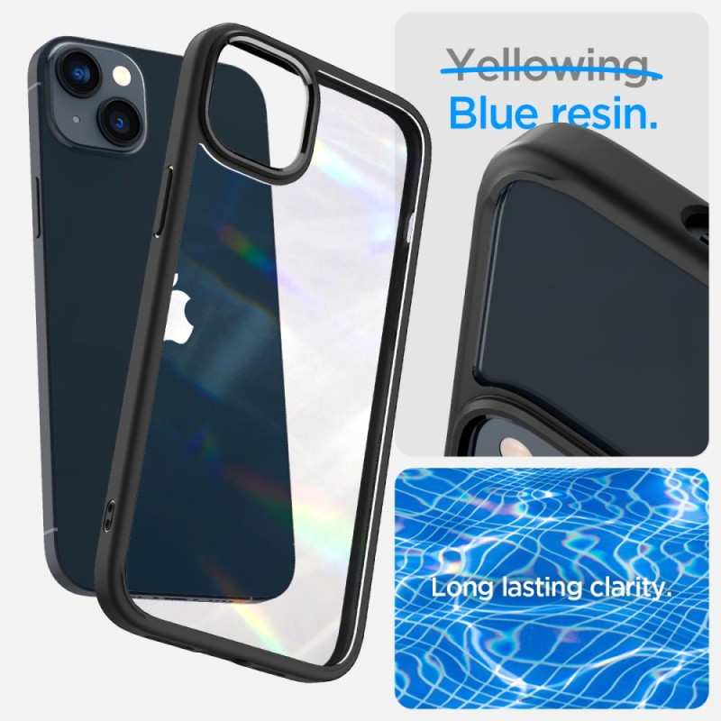 SPIGEN ULTRA HYBRID за iPhone 14 Plus / 15 Plus (матово черно) - SPIGEN ULTRA HYBRID за iPhone 14 Plus / 15 Plus (матово черно) - 8809811864083-ACS04895