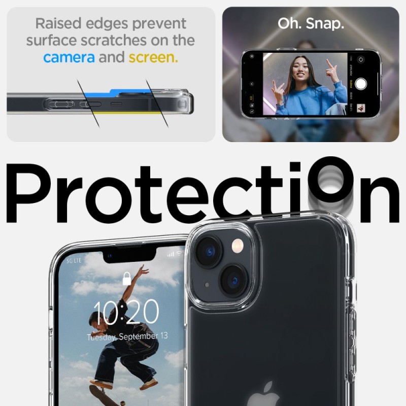 Spigen Ultra Hybrid за iPhone 14 Plus / 15 Plus Frost Clear (SKU: 8809811864137-ACS04900) - Spigen Ultra Hybrid за iPhone 14 Plus / 15 Plus Frost Clear (SKU: 8809811864137-ACS04900) - 8809811864137-ACS04900