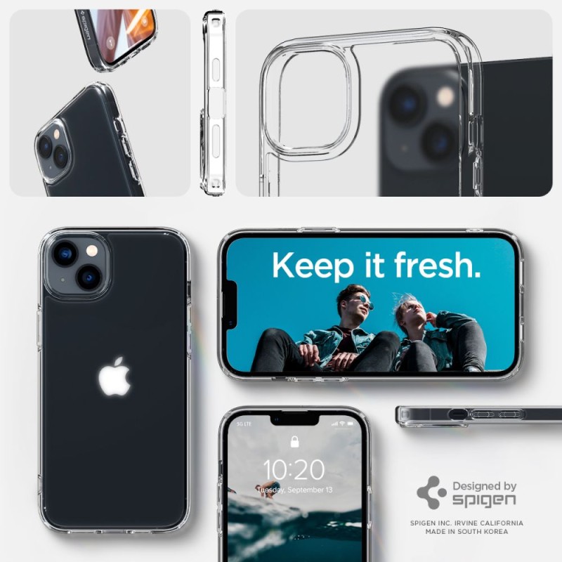 Spigen Ultra Hybrid за iPhone 14 Plus / 15 Plus Frost Clear (SKU: 8809811864137-ACS04900) - Spigen Ultra Hybrid за iPhone 14 Plus / 15 Plus Frost Clear (SKU: 8809811864137-ACS04900) - 8809811864137-ACS04900