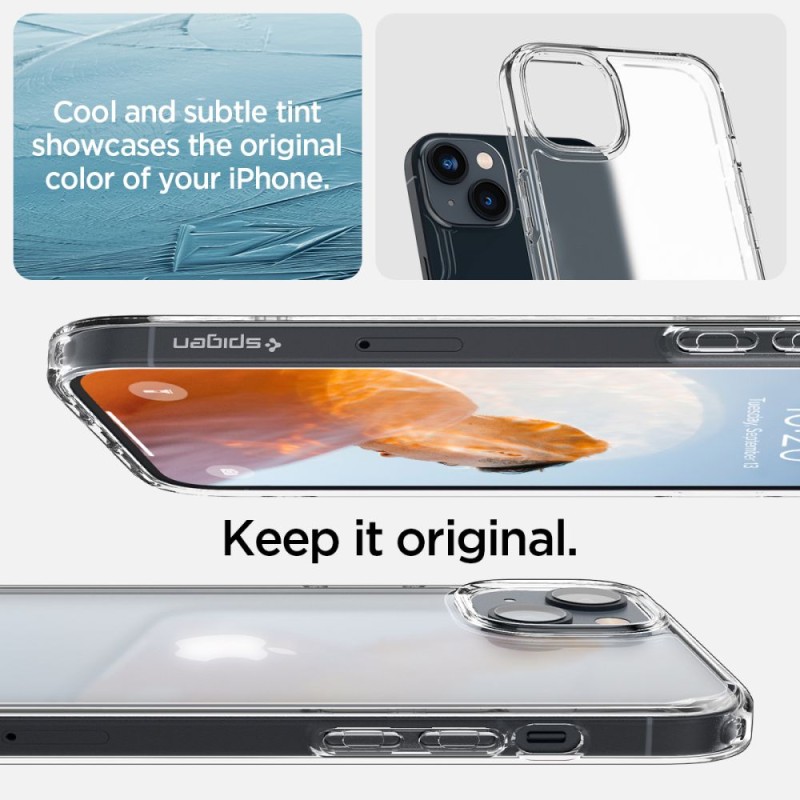 Spigen Ultra Hybrid за iPhone 14 Plus / 15 Plus Frost Clear (SKU: 8809811864137-ACS04900) - Spigen Ultra Hybrid за iPhone 14 Plus / 15 Plus Frost Clear (SKU: 8809811864137-ACS04900) - 8809811864137-ACS04900