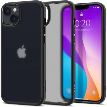 Spigen Ultra Hybrid за iPhone 14 Plus / 15 Plus – Frost Black