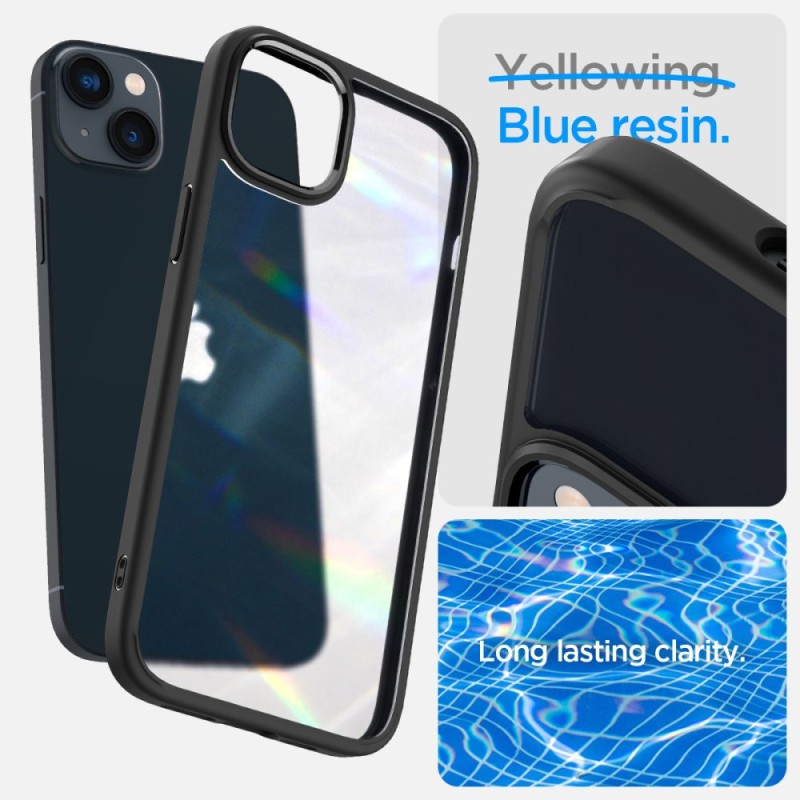 Spigen Ultra Hybrid за iPhone 14 Plus / 15 Plus – Frost Black - 8809811864144-ACS04901